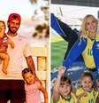 Zé Felipe com os filhos | Virginia com os filhos  Foto: Reprodução | Instagram 