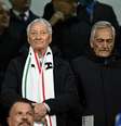 Gabriele Gravina (D), presidente da FIGC, não resistiu à pressão e entregou o cargo – Getty Images  Foto: Jogada10
