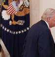O discurso do presidente dos Estados Unidos, Donald Trump, na Casa Branca na noite de quarta-feira (1º/4), repetiu em grande parte o que ele já vinha dizendo sobre a guerra no Irã  Foto: Reuters / BBC News Brasil