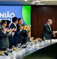 Esquentando os motores para as eleições de outubro, 17 ministros deixaram o governo do presidente Luiz Inácio Lula da Silva (PT) para concorrer na disputa. Todas as exonerações foram oficializadas pelo governo no Diário Oficial da União.  Foto: Ricardo Stuckert/Presidência da República / Estadão