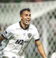 Jogadores do Atlético comemoram mais uma vitória no Brasileirão –  Foto: Pedro Souza / Atlético / Jogada10