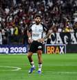 Yuri Alberto (Corinthians) durante jogo contra o Flamengo, no dia 22.03.2026.   Foto: Foto Arena / Alamy