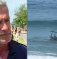  Adonis Lopes de Oliveira foi o responsável pelo pouso de emergência de um helicóptero no mar da Barra da Tijuca  Foto: Reprodução/Record e TV Globo