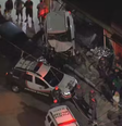 Duas crianças morreram após serem atropeladas por um motorista embriagado em Diadema, na Grande São Paulo  Foto: Reprodução/TV Globo