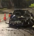 Motorista bêbado em Porsche se envolveu em acidente que deixou quatro feridos na Zona Leste de SP neste sábado, 4  Foto: Divulgação/Polícia Militar