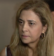 Leila Pereira após reunião entre clubes brasileiros  Foto: Reprodução