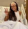 Camila Loures faz cirurgia plástica na testa  Foto: Reprodução/Instagram