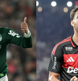 Vitor Roque e Paquetá são os líderes da lista de jogadores mais valiosos da Libertadores  Foto: Thiago Ribeiro/ AGIF/ Divulgação/ X/ Libertadores