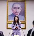 Viagem rara da política taiwanesa causou controvérsia  Foto: ANSA / Ansa - Brasil