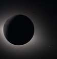 Nasa divulga momento em que Artemis II entra em eclipse solar  Foto: Divulgação/NASA