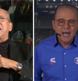 Galvão Bueno, que agora está no SBT, mandou uma mensagem de apoio para Luis Roberto, colega da Globo  Foto: Reprodução/Instagram/@galvaobueno/@luisrobertoreal
