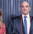 Viviane Barci de Moraes e Alexandre de Moraes  Foto: Divulgação/STF