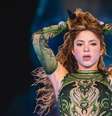 Shakira se apresentando em sua turnê  Foto: Reprodução | Instagram