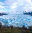 Vista da monumental geleira Perito Moreno, na Patagônia argentina  Foto: ANSA / Ansa - Brasil