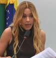 Deputada Erika Hilton na presidência da Comissão de Defesa da Mulher em sessão nesta quarta-feira, 8  Foto: Reprodução via Youtube / Estadão