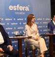Kassab e Edinho debatem em evento promovido pelo Esfera Brasil  Foto: Iara Morcelli / Divulgação/ Esfera Brasil / Estadão