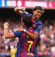 Lamine Yamal foi um dos grandes destaques da vitória do Barcelona sobre o Espanyol  (Photo by David Ramos/Getty Images)  Foto: Jogada10