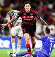 Pedro estava iluminado no Fla-Flu. Fez dois gols, um deles antológico. Fotos: Gilvan de Souza/Flamengo  Foto: Jogada10