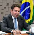 Alexandre Ramagem estaria nos EUA apesar de estar proibido de sair do Brasil, o que motivou o pedido pela sua prisão preventiva  Foto: Marcos Oliveira/Agência Senado / Estadão