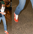 Se você deseja projetar mais poder no trabalho, o ‘efeito do tênis vermelho’ pode se tornar seu melhor aliado.  Foto: Brazil News / Purepeople