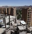 Complexo residencial em Teerã após ser bombardeado por forças israelenses e americanas  Foto: ANSA / Ansa - Brasil