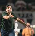 Abel Ferreira, técnico do Palmeiras; Mancha Verde pediu saída do treinador após derrota na Libertadores  Foto: Werther Santana/Estadão / Estadão