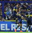 Apesar dos esforços, o Barcelona de Guayaquil não passou ileso no primeiro tempo –  Foto: Divulgação/Boca Juniors / Jogada10