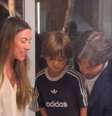 Filho de Rebeca Abravanel e Pato 'apronta' na festa intimista de 7 anos do primo Senor, caçula de Patricia Abravanel e neto de Silvio Santos.  Foto: Reprodução/Instagram, @patriciaabravanel / Purepeople