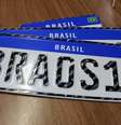 No momento, o modelo utilizado no Brasil é o da Placa Mercosul --  que padroniza a identificação dos veículos do Brasil, Argentina, Paraguai, Uruguai e Venezuela  Foto: Reprodução/gov