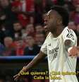 Vinicius Jr reclama de Bellingham em eliminação do Real para o Bayern  Foto: Reprodução/Movistar