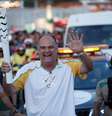 Oscar Schmidt participa do revezamento da tocha olímpico dos Jogos Rio 2016 em Natal
4 de junho de 2016
Marcos de Paula/Cortesia da Rio2016/Divulgação via Reuters  Foto: Reuters