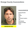 Alexandre Ramagem foi preso pelo ICE e solto dois dias depois após forte pressão de bolsonaristas junto ao governo americano  Foto: Orange County incarcerations / BBC News Brasil