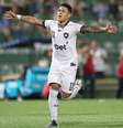 Matheus Martins celebra gol na vitória do Botafogo contra a Chapecoense   Foto: Vítor Silva/Botafogo / Esporte News Mundo