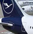 Aeronaves da companhia alemã Lufthansa na pista do Aeroporto de Frankfurt, no oeste da Alemanha, em 15 de abril de 2026.  Foto: RFI