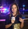 Raquel Krahenbuhl estava presente no jantar com Trump e afirmou que, após o barulho dos disparos, todos entraram embaixo das mesas  Foto: Reprodução/TV Globo