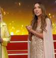 Ana Maria Braga ao lado de Patricia Abravanel, filha de Silvio Santos, durante entrega do Troféu Imprensa no SBT em 2026.  Foto: Reprodução de 'Troféu Imprensa' (2026)/SBT / Estadão