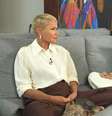 Xuxa conversa com Ana Paula Renault no Fantástico  Foto: Reprodução