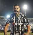 Atacante Hulk comemora gol pelo Atlético   Foto: Pedro Sousa/Atlético-MG