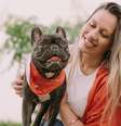 Oreo foi o primeiro cachorro da família e com quem começou o perfil no Instagram  Foto: Arquivo Pessoal