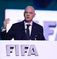 Gianni Infantino em congresso da Fifa  Foto: Elizabeth Ruiz Ruiz/FIFA/Getty Images