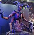 Diablo IV: Lord of Hatred chega na gamescom latam com estátua gigante do Mefisto  Foto: Reprodução / Matheus Santana / Game On