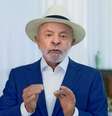Pronunciamento do Lula sobre Dia do Trabalhador e da Trabalhadora.  Foto: Reprodução via YouTube/Lula / Estadão