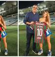 Shakira visita o estádio do Maracanã  Foto: Reprodução/Instagram