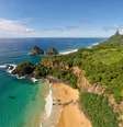Baía do Sancho, em Fernando de Noronha  Foto: Reprodução/ICMBio