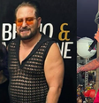 Marrone brinca após visual inspirado em Léo Santana viralizar: 'A crítica é construtiva'  Foto: Reprodução/Redes Sociais