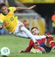 Neymar na Copa das Confederações realizada no Brasil, em 2013  Foto: Nilton Fukuda/Estadão / Estadão
