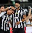 David Ricardo celebrando gol pelo Botafogo Foto: Vítor Silva/Botafogo / Esporte News Mundo
