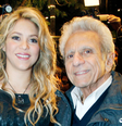 Shakira e o pai, William Mebarak, em 2011 Foto: Europa Press/Europa Press via Getty Images