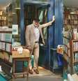 Michel Chandeigne diante da Librairie Portugaise et Brésilienne em Paris: dedicação à literatura lusófona  Foto: Sala de TV