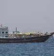 Diversos navios mercantes avistados no estreito de Ormuz.  Foto: Reuters / BBC News Brasil